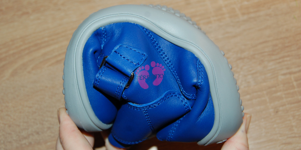 Dětské zimní barefoot boty Be Lenka Panda - Blue